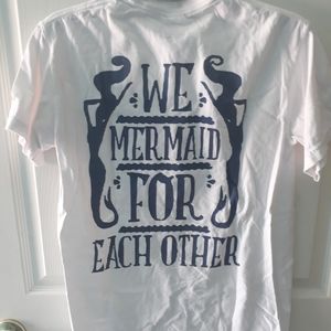 Chi Omega mermaid short sleeve tee